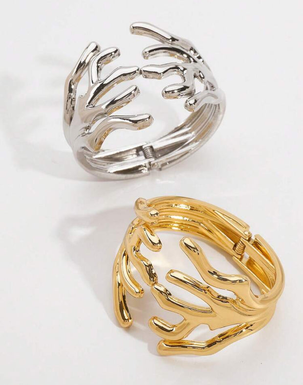 Pulseira Coral Dourada II