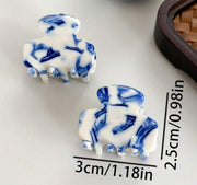 Piranha Mescla Azul e Branca
