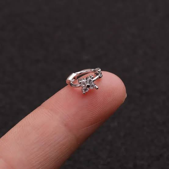 Piercing Star Prateado