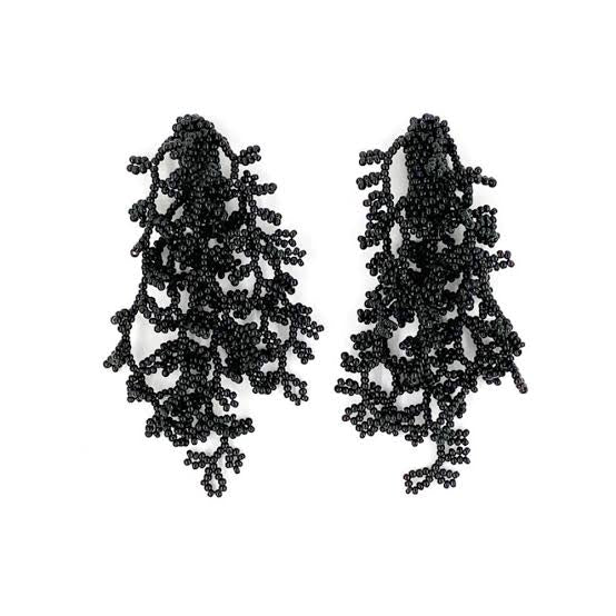 Brinco Coral Preto
